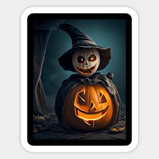 halloween pumpkin Sticker